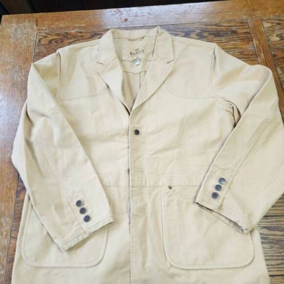 King Ranch men's tan 100% cotton jacket sz XL - Picture 1 of 4